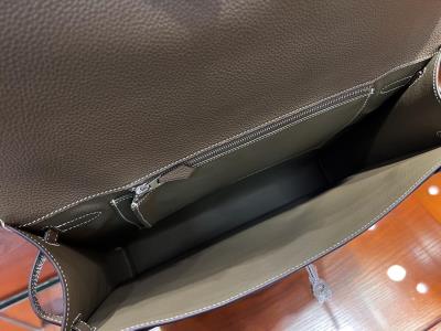 wholesale quality hermes kelly depeches 36 togo etoupe phw